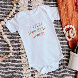 Body Para Bebê Support Your Local Library