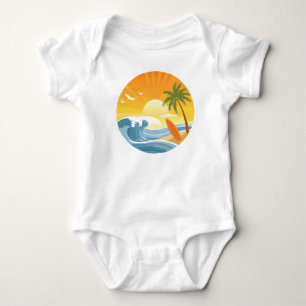 Body Para Bebê Surf!