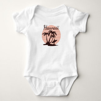 Body Para Bebê Surf Hawaii