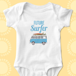 Body Para Bebê Surfboard Fuja