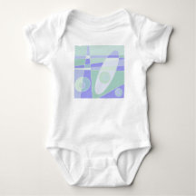 Surfe Abstrato Pastel Roxo Verde