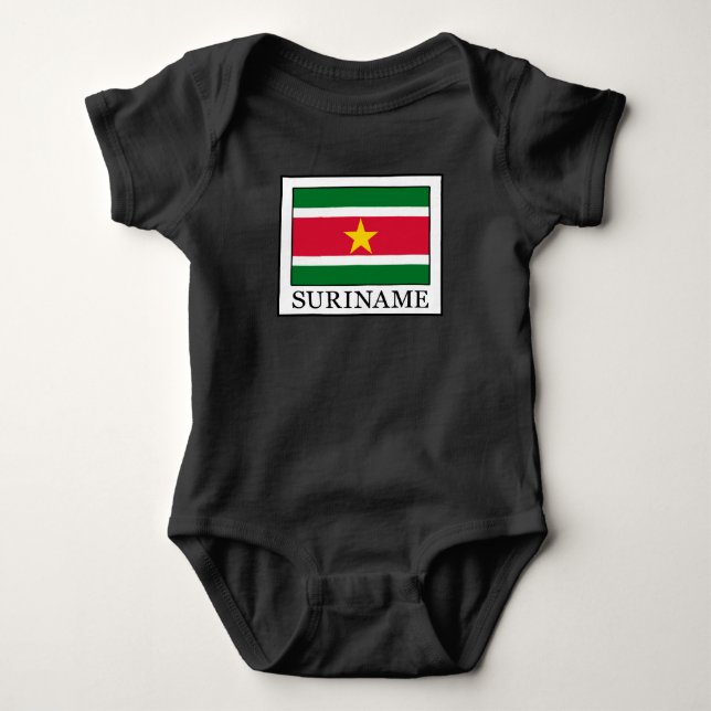 Body Para Bebê Suriname (Frente)