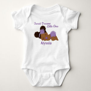 Body Para Bebê Sweet Dreams African American Baby Girl Bodydress