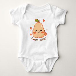 Body Para Bebê "Sweet & Healthy" cute fruit design Baby