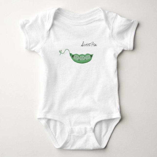 Body Para Bebê Sweet Pea Baby Bodysuit (Frente)