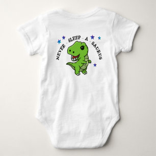 Body Para Bebê T-Rex Baby Bodycase