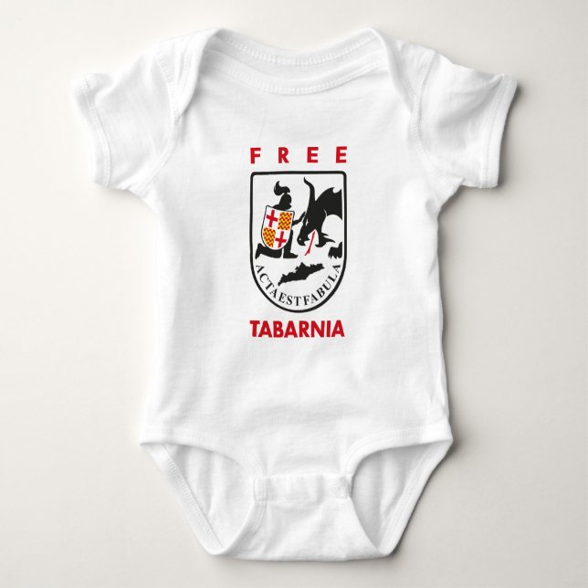 Body Para Bebê Tabarnia Livre 3 (Frente)
