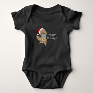 Body Para Bebê Tabuleiros de Natal do platypus Animais Doce