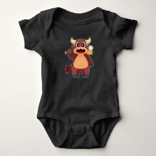 Body Para Bebê Taco de beisebol Bastão de beisebol