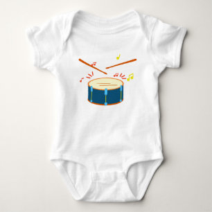 Body Para Bebê Tambores de instrumentos musicais