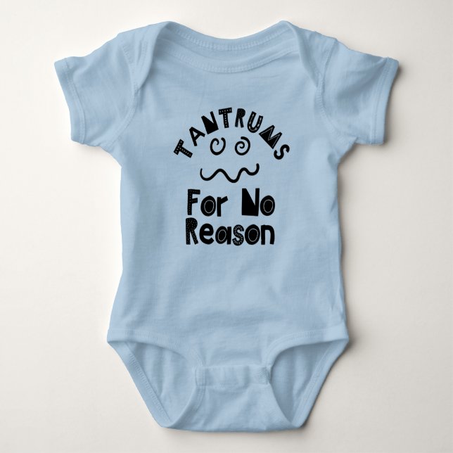 Body Para Bebê Tantro sem motivo (Frente)