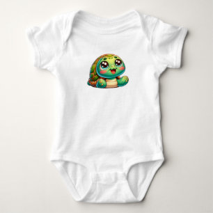 Body Para Bebê Tartaruga bebê afetada