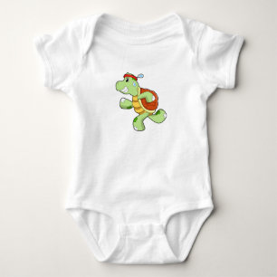 Body Para Bebê Tartaruga como Runner