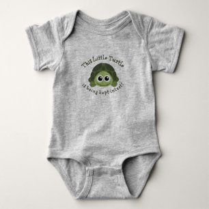 Body Para Bebê Tartaruga pequena KI