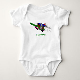 Body Para Bebê Tartaruga voadora