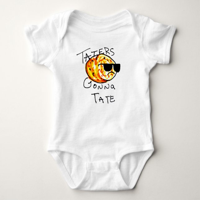 Body Para Bebê Tateras Onsie (Frente)