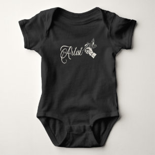 Body Para Bebê Tatuagem, Caneta, Tatuagem, Tink Tink Art
