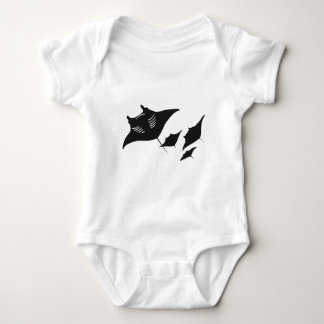 Body Para Bebê taucher mantarochen manta ray scuba diving