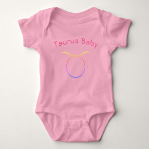 Body Para Bebê Taurus Baby Zodiac