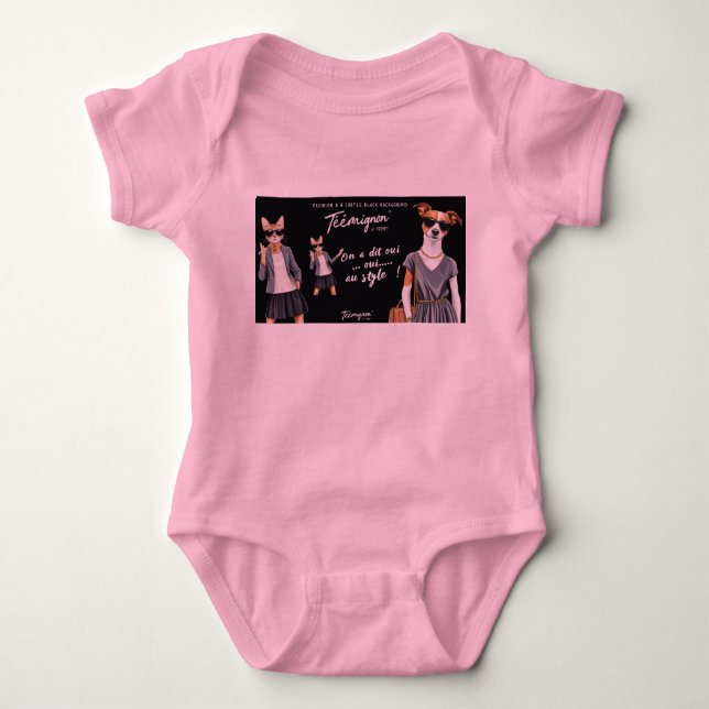 BODY PARA BEBÊ TEEMIGNON (Frente)