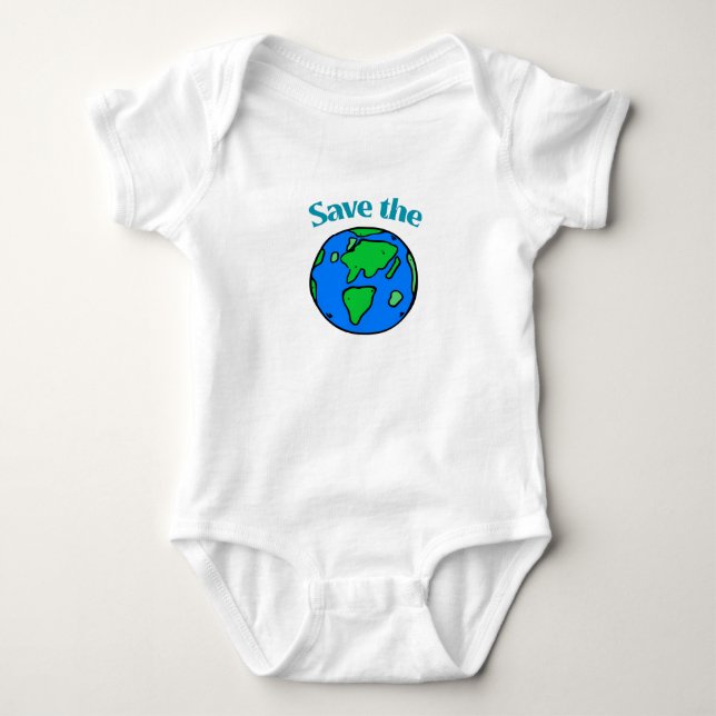 Body Para Bebê Temos Um Mundo - Salve-O (Frente)