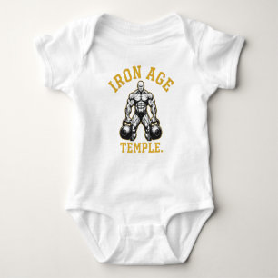 Body Para Bebê Templo Ron Age Est 1978 Comprometido   Ginásio Vin