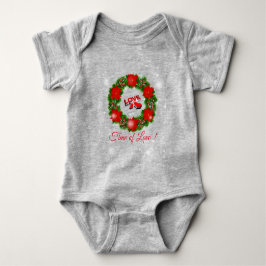 Body Para Bebê Tempo de Prata do Amor