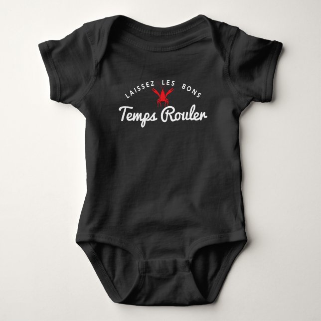Body Para Bebê Temps Rouler dos Bons de Laissez Les (Frente)