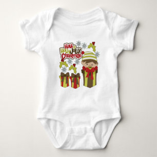 Body Para Bebê Tenha Um Natal Holly Jolly