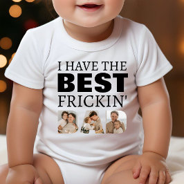 Body Para Bebê Tenho a melhor coleção de fotos do Pai Frickin