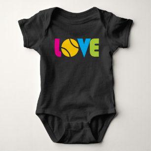 Body Para Bebê Tênis Bonito AMOR - Bebê