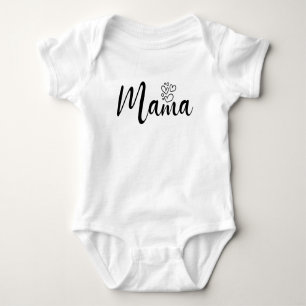 Body Para Bebê Texto Elegante para design