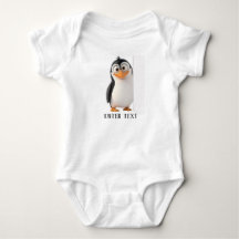 Texto Personalizado Pinguim Cujo Pinguim Peeking B