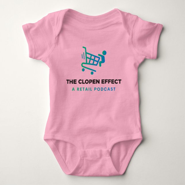 Body Para Bebê The Clopen Effect Podcast - Baby One Piece (Frente)