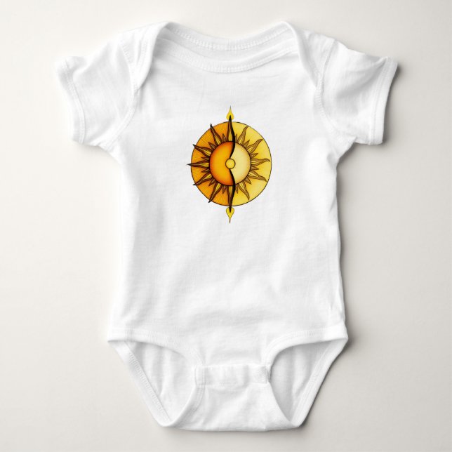 Body Para Bebê This adorable baby bodysuit (Frente)