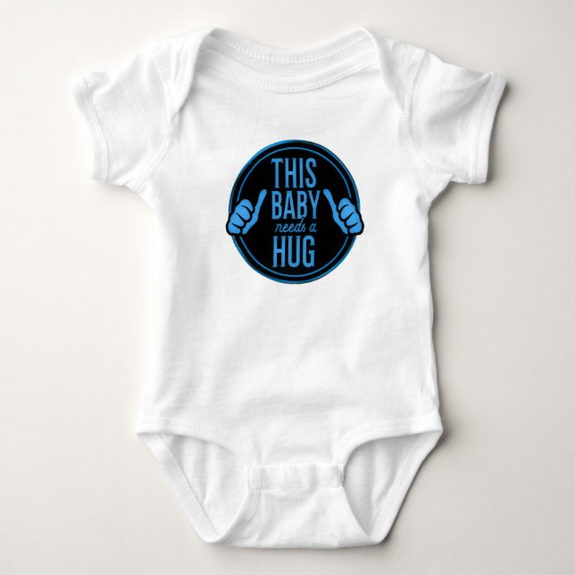 Body Para Bebê this baby needs a hug (Frente)