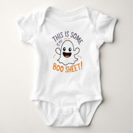 Body Para Bebê This-Is-Some-Boo-Sheet boo