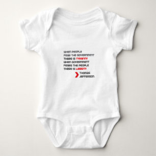 BODY PARA BEBÊ THOMAS JEFFERSON