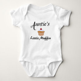 Body Para Bebê Tia Newborn Pequeno Muffin Niece Nephew Cute