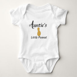 Body Para Bebê Tia Pequeno Peanut Niece Nephew Cute Newborn