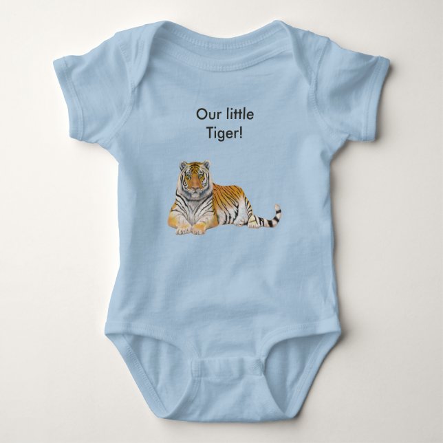 Body Para Bebê Tiger Baby Bodydress (Frente)