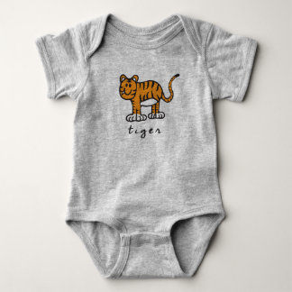 Body Para Bebê Tiger Bodydress ou One Piece (não é mostrado nenhu