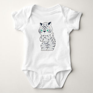 Body Para Bebê Tiger com raiva