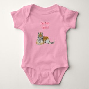 Body Para Bebê Tigre