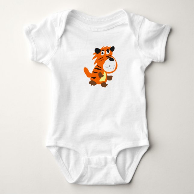 Body Para Bebê Tigre (Frente)
