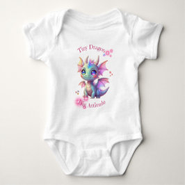 Body Para Bebê Tiny Dragon, Big Attitude – Cute Kawaii Dragon