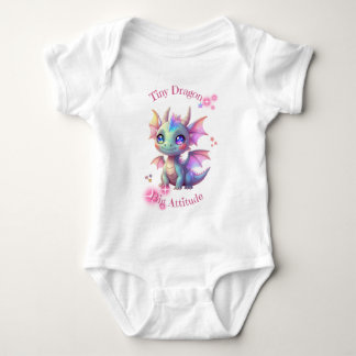 Body Para Bebê Tiny Dragon, Big Attitude – Cute Kawaii Dragon