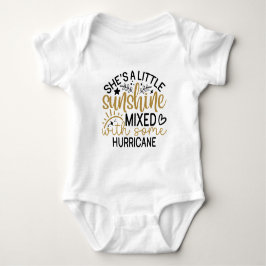 Body Para Bebê Tipografia Pequeno Sol