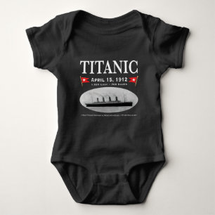 Body Para Bebê Titanic Ghost Ship Baby Bodysuit