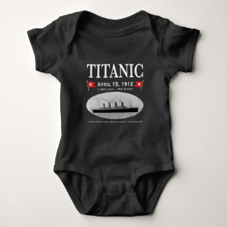 Body Para Bebê Titanic Ghost Ship Baby Bodysuit